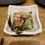 うなぎ中嶋 - うなぎときゅうりの酢の物