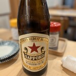 ツバメヤ - 瓶ビールは赤星