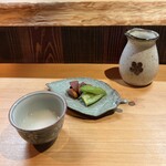そば切り 喜鮫 - 蕎麦湯とお漬物