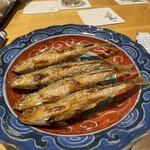 祇園 きだ - びわこ諸子塩焼き