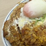 かつや - 料理写真:カツ丼（竹）大盛り+温玉（UP）