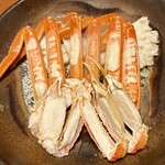三吉 かに楽座 甲羅戯 - 陶板焼やき蟹❗️