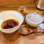 Ramen FeeL - スープ出汁割り小麦茶付き