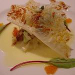 ふらんす懐石 修廣樹 - 三浦の新鮮なキャベツをエチュべして、