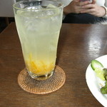 フラカフェ - アイスゆず茶