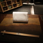 銀座 座屋 - テーブル・セッティング 2014.12.1x