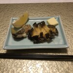 食べるお宿 浜の湯 - 鮑醤油バター