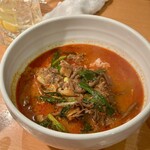 焼肉しみず - ユッケジャンスープ