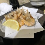 立ち飲み きむら - 芝海老の唐揚げ　400円