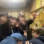 立ち飲み きむら - 飲み友達5人で店内で