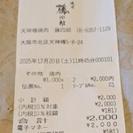 天満 焼肉 藤四郎 - 