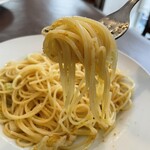 タルトゥーカ - カラスミとキャベツのスパゲッティ