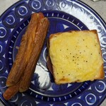 エディアールベーカリー - バルケットソシスとクロックムッシュ