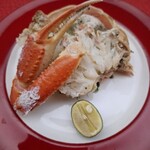 割烹 たけし - 蒸物 蒸しずわいがに