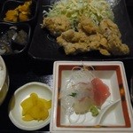 隆之屋武膳 - 鶏の唐揚げ定食2