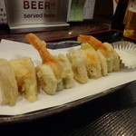 岡女 - 海老の蓮根はさみ揚げ