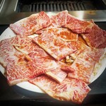 焼肉 済州 - カルビ（1000円×3）