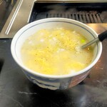 焼肉 済州 - 玉子スープ（600円）