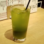 すし酒場 握わい - 緑茶ハイ