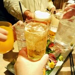 すし酒場 握わい - [6名利用時]　乾杯時