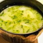 すし酒場 握わい - 〆椀