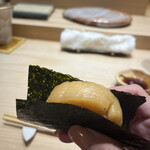 広典 - 帆立貝の磯辺巻き