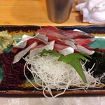 大衆割烹 善甚 - 今年は生鯖不漁なのかな？前回のと比べると…