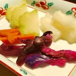 すし酒場 握わい - 香の物