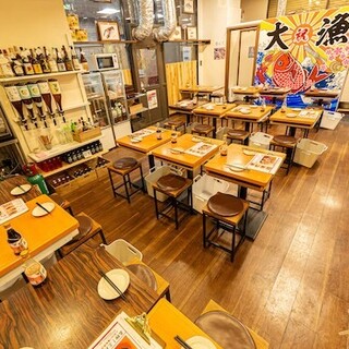 【駅近】にぎやかな雰囲気♪おひとり様から大人数まで幅広く対応