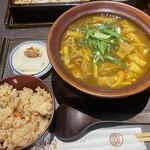 生そばと、天丼。 楽雲 - 