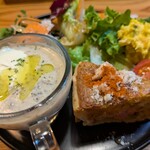 Creperie BRETON - 野菜はシャキシャキでした