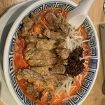 希須林 赤坂 - 排骨担々麺。素晴らしいクオリティ。