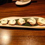 居酒屋 かまどか - いぶりがっこチーズ