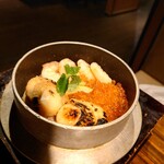 居酒屋 かまどか - 帆立といくらと海老の海の幸釜めし