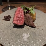 バル デ エスパーニャ ペロ - 牛肉のプランチャ