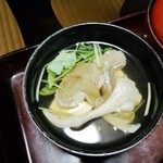 若松屋 村井六助 - 夕食は毎回お吸い物