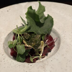 バル デ エスパーニャ ペロ - クジラのカルパッチョ