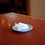 ざぼんラーメン - 卓上の漬物