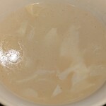 健康中華庵 青蓮 - 健康中華織 青蓮 日本橋店 牡蠣あんかけ焼きそばに付く溶き玉子スープ