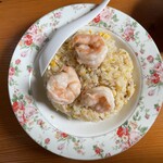 きく屋 - 『エビチャーハン(スープ付)』のエビチャーハン