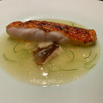 蒼 - 活〆伊東地金目鯛と茸のアクアパッツァ