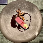 蒼 - 但馬玄牛シャトーブリアンと舞茸の炭火焼