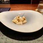 蒼 - 阿古屋貝とオシェトラキャビアの冷製フェデリーニ