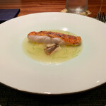 蒼 - 活〆伊東地金目鯛と茸のアクアパッツァ