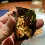 蒼 - 香箱蟹のリゾット こんとび海苔