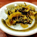 麺屋 誠 元町店 - 高菜のお漬物