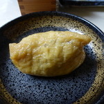 あまの - そばいなり。甘酸っぱい美味しい。