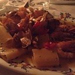 Terrazza Brunella - 自家製パッケリ魚介ソース