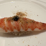 鮨 蒼風 - 車海老の握り