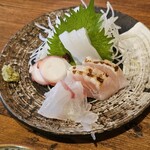 金町製麺 - 刺身盛